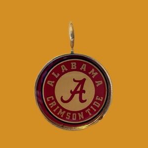 Alabama Crimson Tide Round Pendant